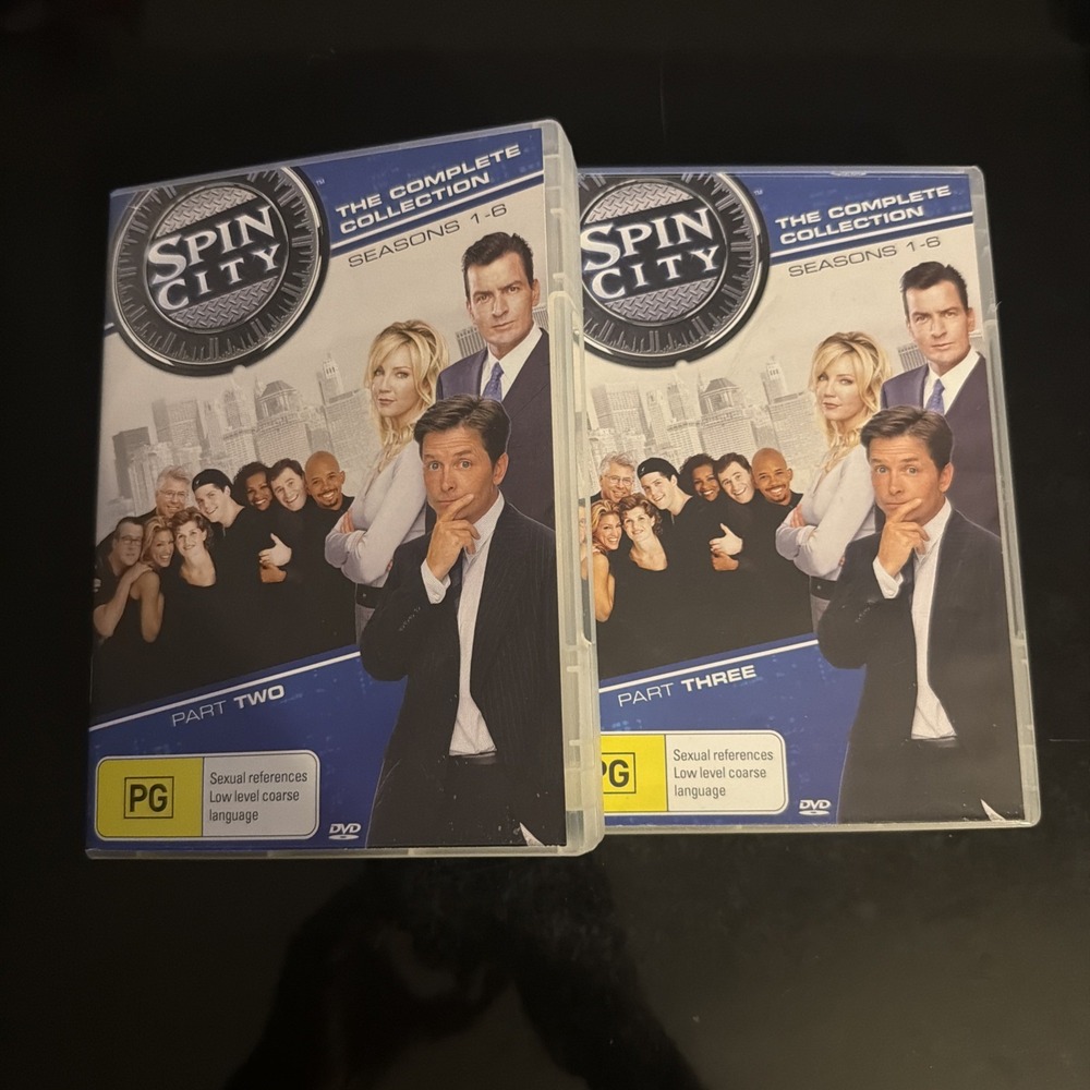 Spin City - Part 2 & 3 - Seasons 3 - 6 DVD